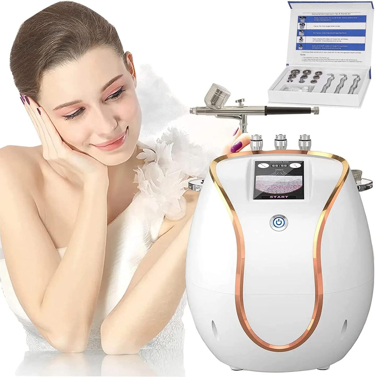 Test : machine à microdermabrasion TwoWin 2 en 1