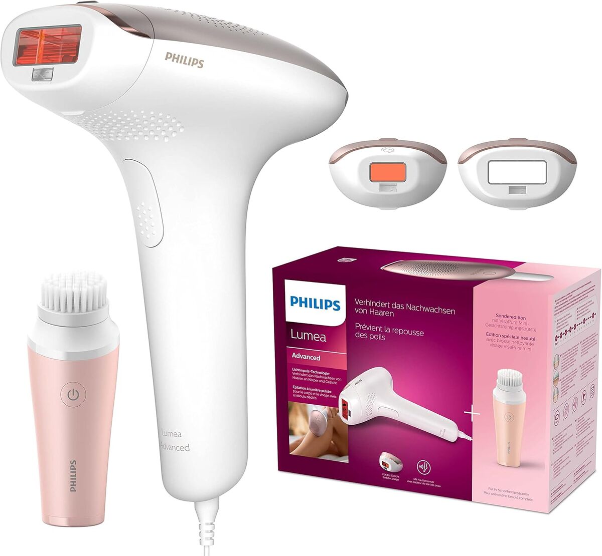 Test : philips Lumea Advanced BRI922/00, épilation et soin du visage