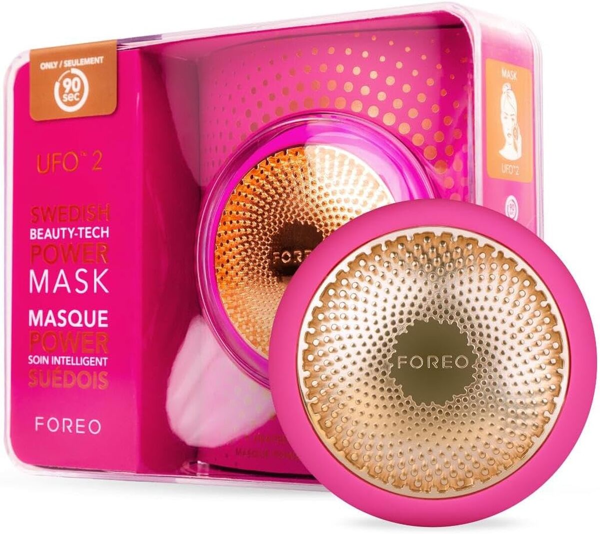Avis sur le masque visage Foreo Ufo 2 : soins lumineux et hydratants