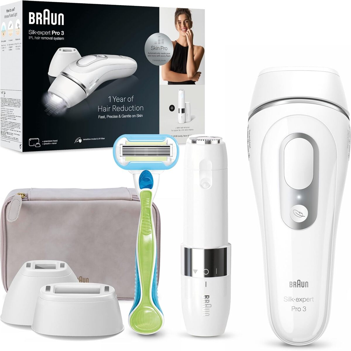 Test : braun Silk·expert Pro 3, l'épilateur à lumière pulsée efficace