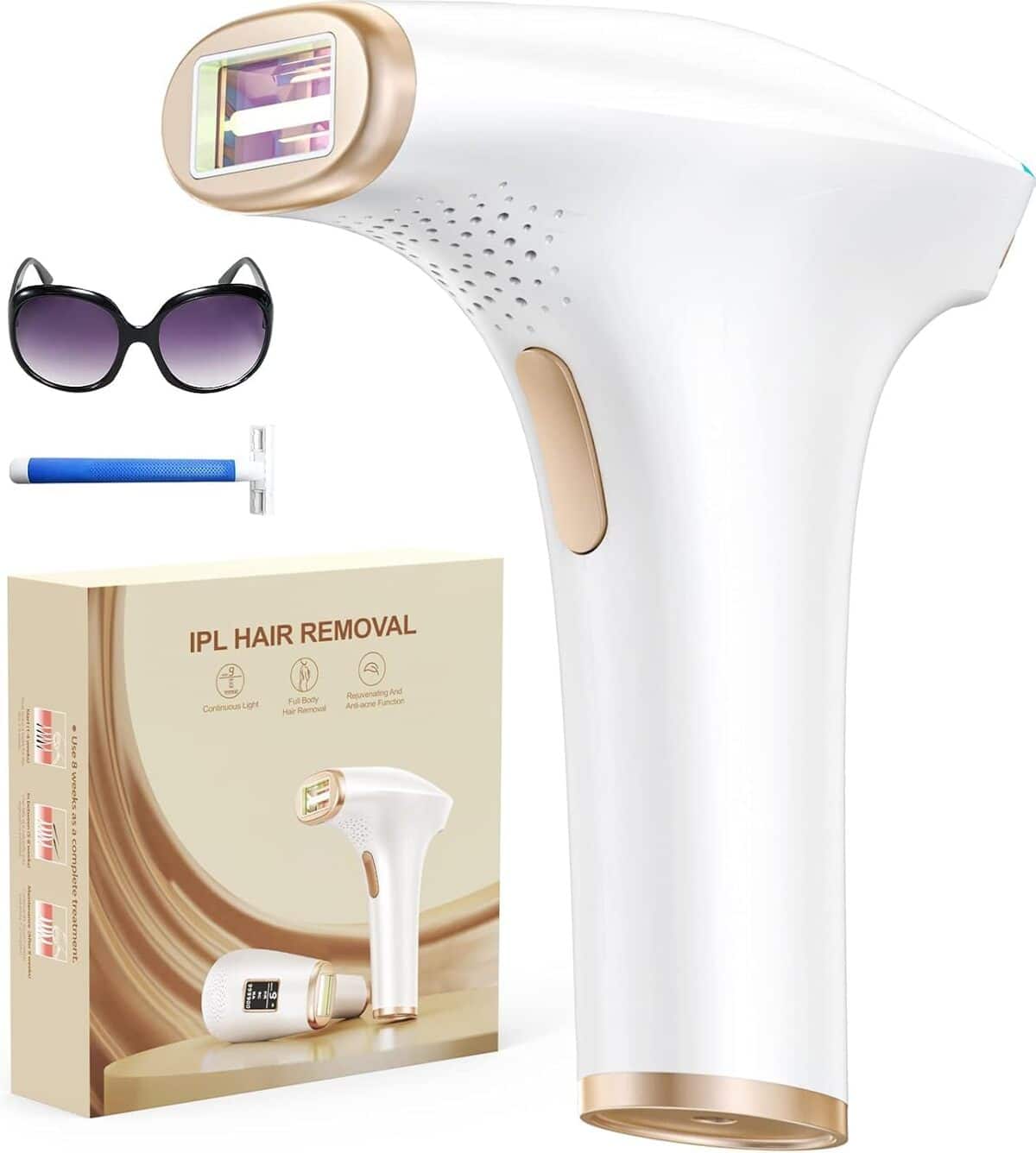 Test Haarlosy Épilateur à lumière pulsée