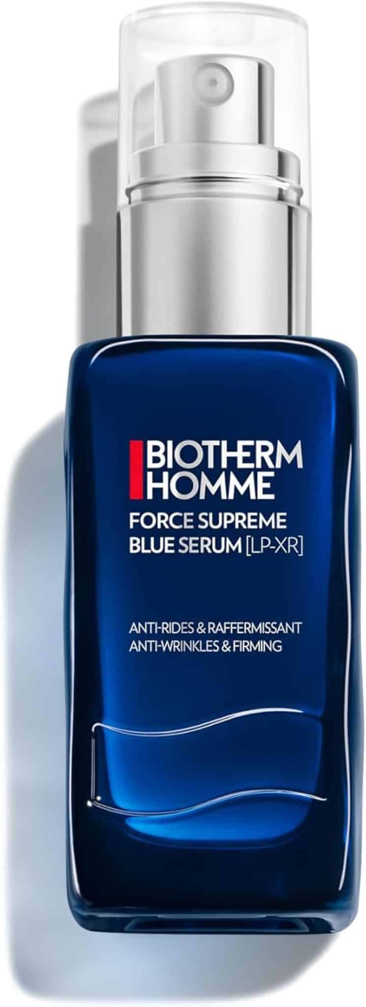 Avis sur le sérum anti-âge Biotherm Homme Force Supreme Blue