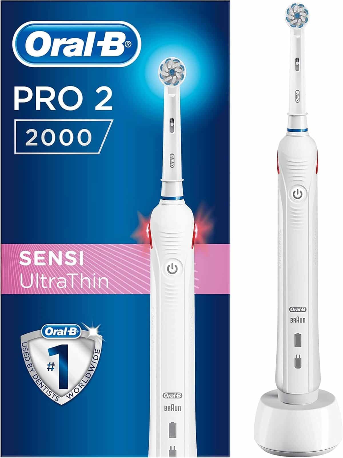 Test de la brosse électrique Oral-B Braun Pro 2 2025