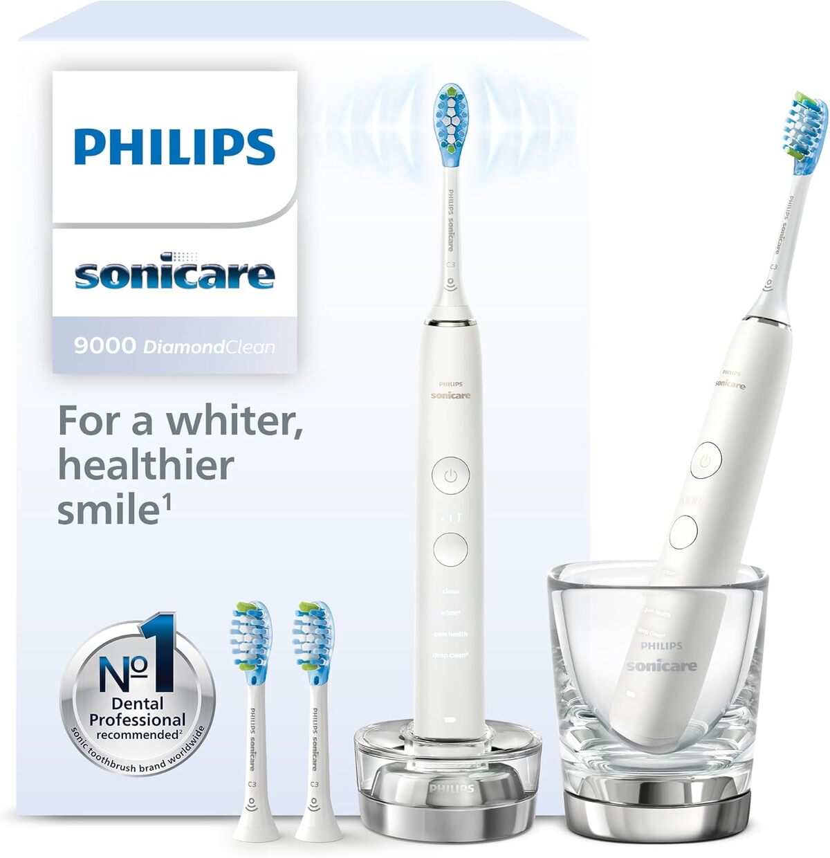 Test : philips Sonicare DiamondClean 9000 - Brosse à dents connectée