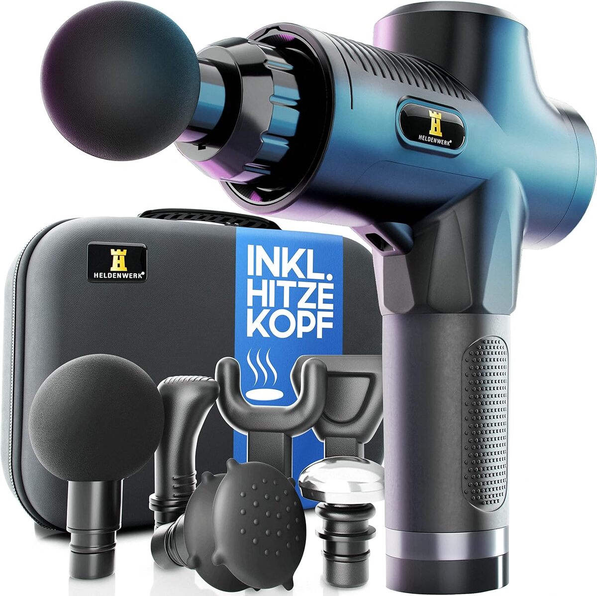 Test : pistolet de massage Heldenwerk, 30 niveaux et port USB-C