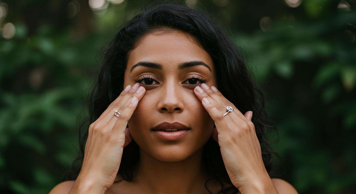 Ce simple massage de 3 minutes chaque soir peut visiblement rajeunir votre regard.
