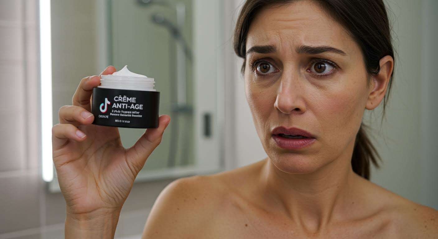 Attention à cette crème anti-âge virale sur TikTok : sa composition est jugée dangereuse.