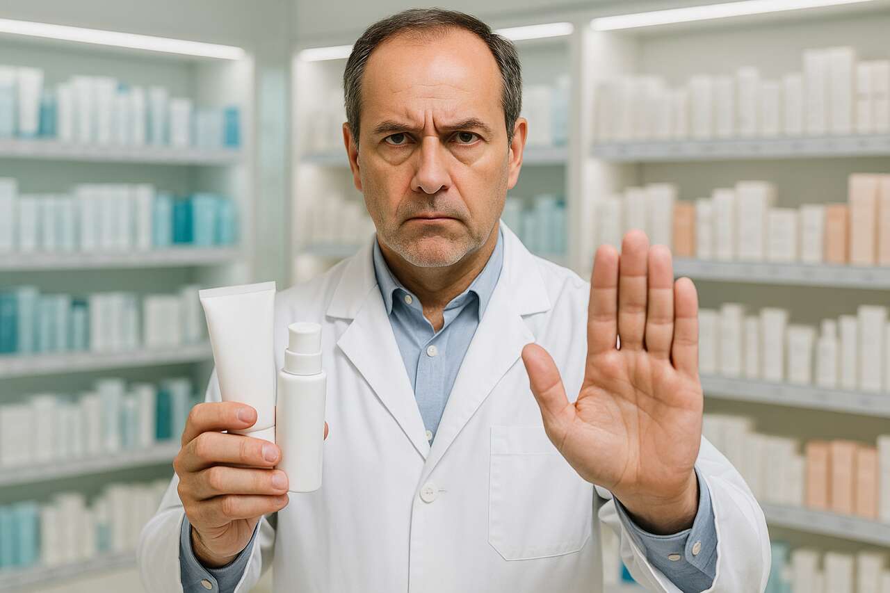 Un pharmacien met en garde : ne mélangez jamais ces deux produits sur votre visage.
