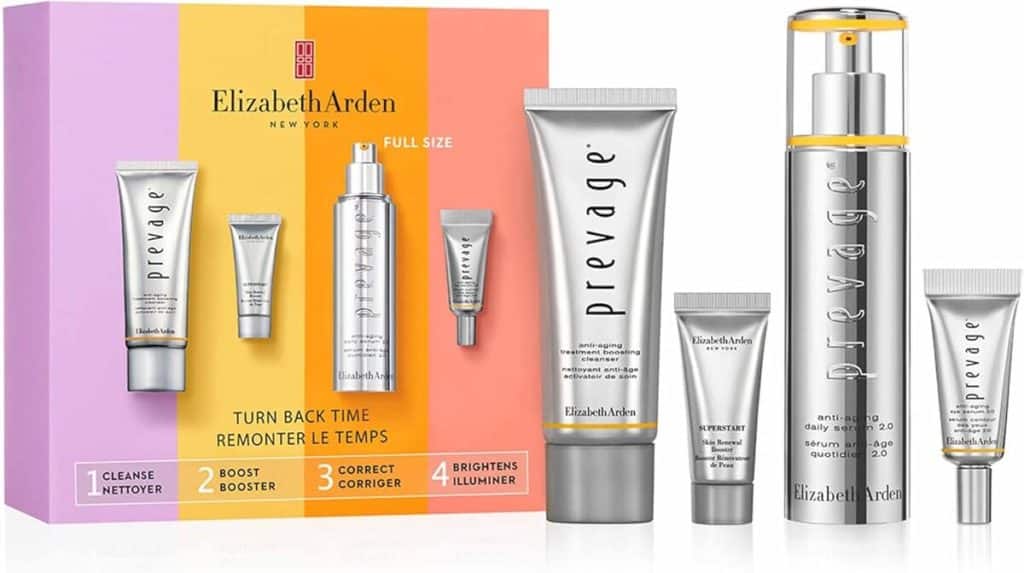 Avis sur le coffret anti-âge Elizabeth Arden Prevage : un soin puissant pour le visage