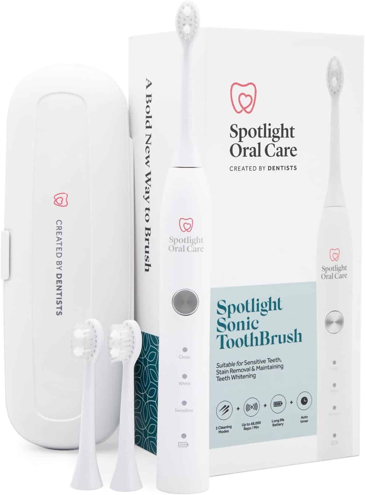 Test de la brosse à dents sonique Spotlight Oral Care : efficacité et douceur