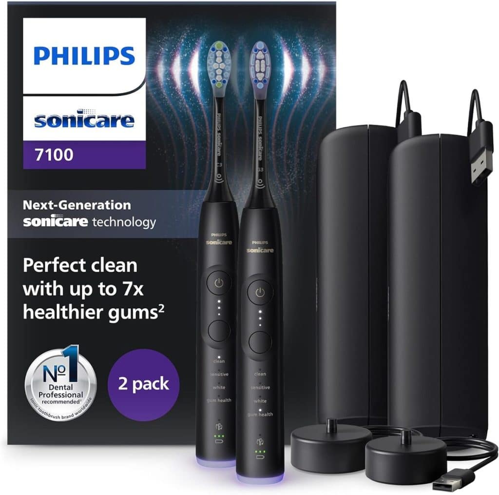Test de la brosse Philips Sonicare 7100 : performance sonique et technologie innovante