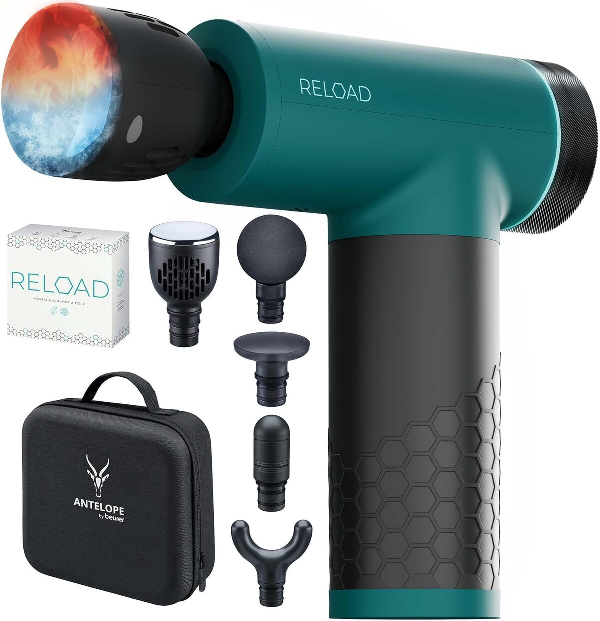 Test du massage gun Antelope RELOAD : chaleur et froid
