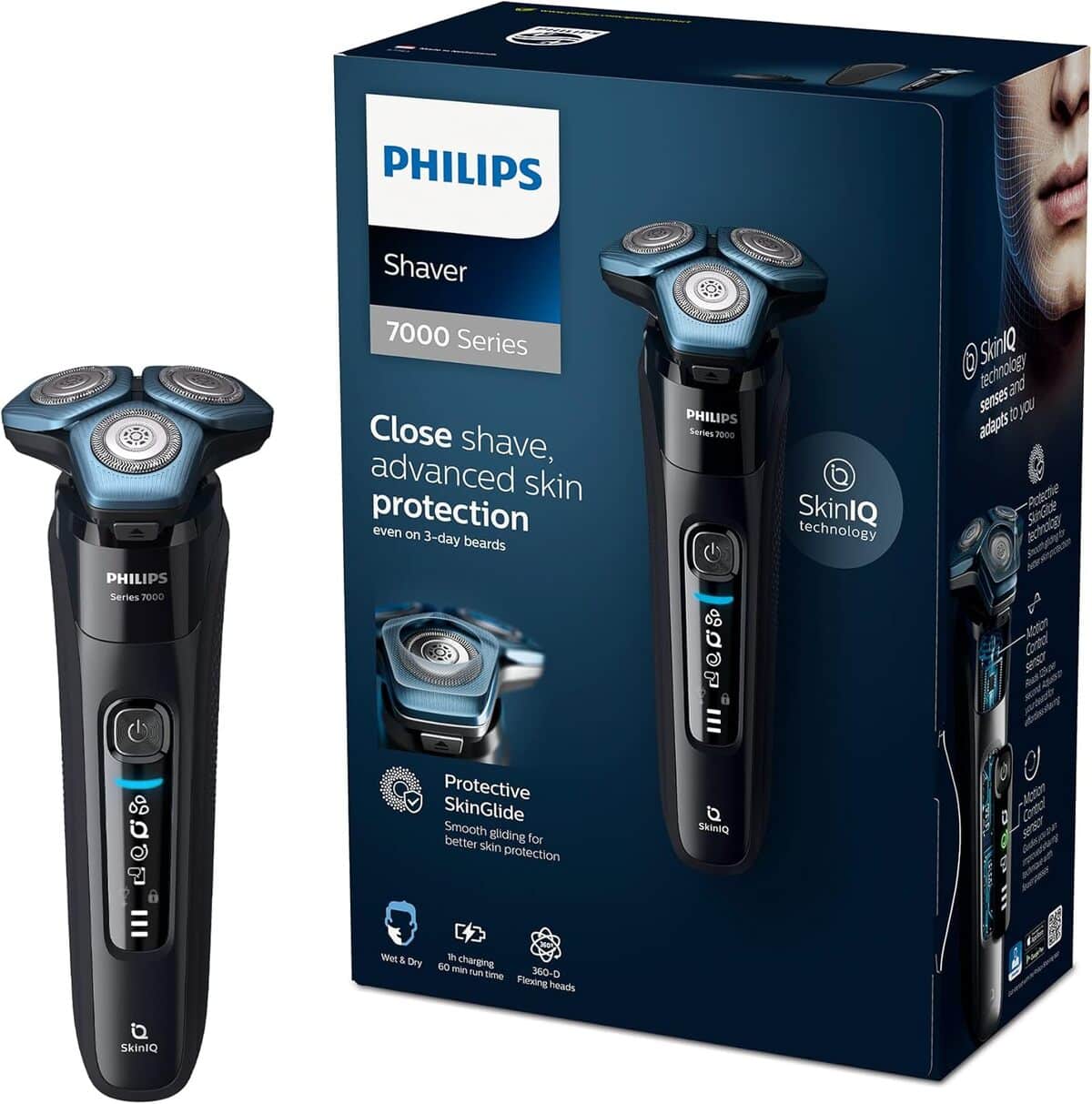 Test du rasoir électrique Philips S7783/35 série 7000