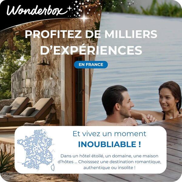Wonderbox - Week-End Soin Et Bien-ĂȘtre - Coffret Cadeau - IdĂ©e Cadeau SĂ©jours