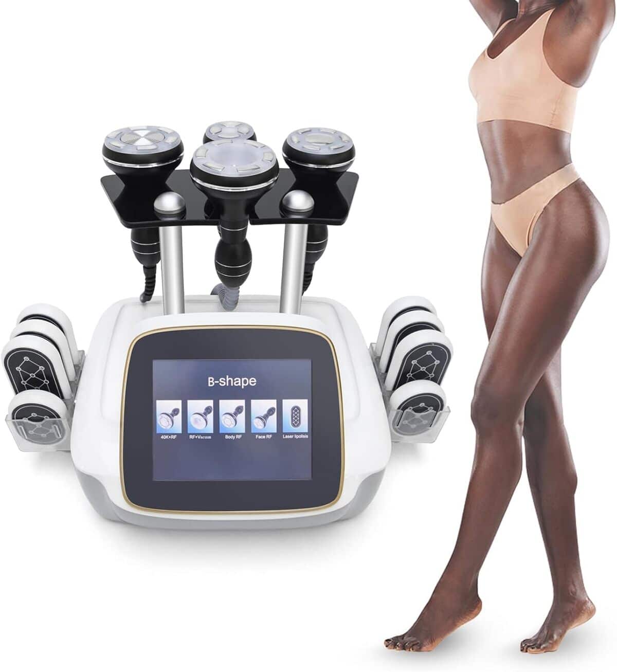 Test : appareil de cavitation ET636S 6 en 1 pour soins du corps et visage
