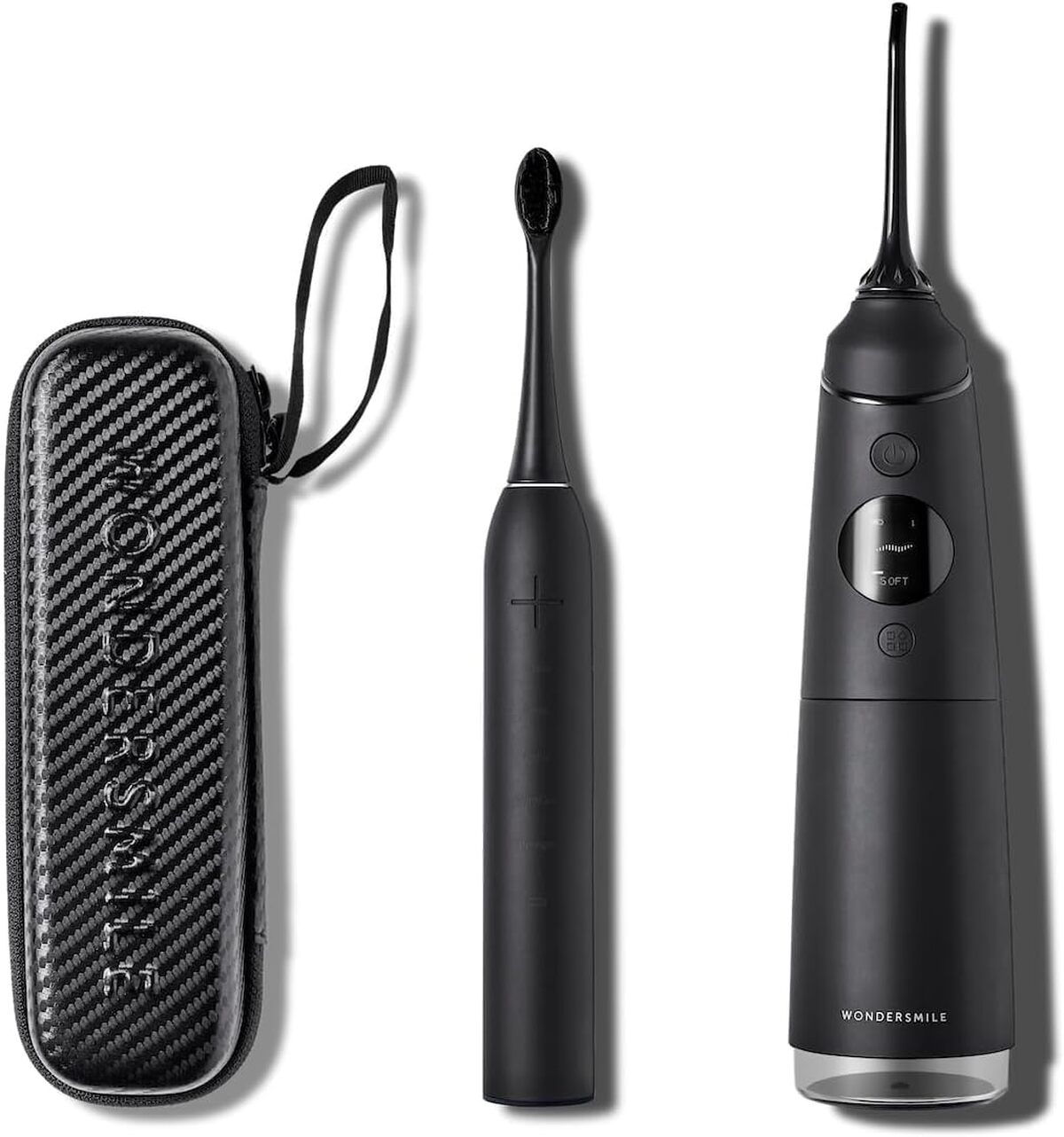 Test de la brosse sonique Wondersmile Ultimate Black Pro et hydropulseur