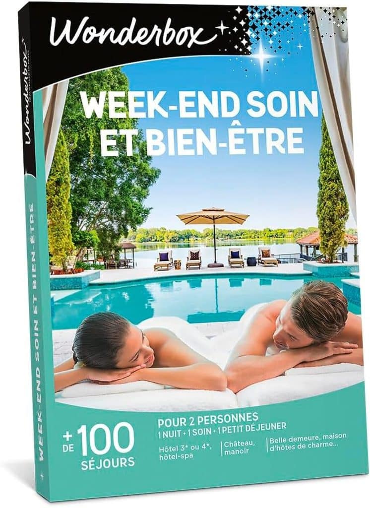 Test du coffret Wonderbox week-end soin et bien-être