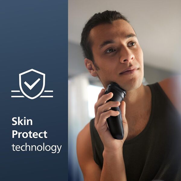 Philips Norelco Shaver 2400 Rasoir électrique sans fil rechargeable avec tondeuse pop-up X3001/90