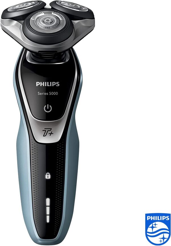 Philips S5530/06 Wet and Dry Rasoir électrique pour homme avec mode Turbo Plus