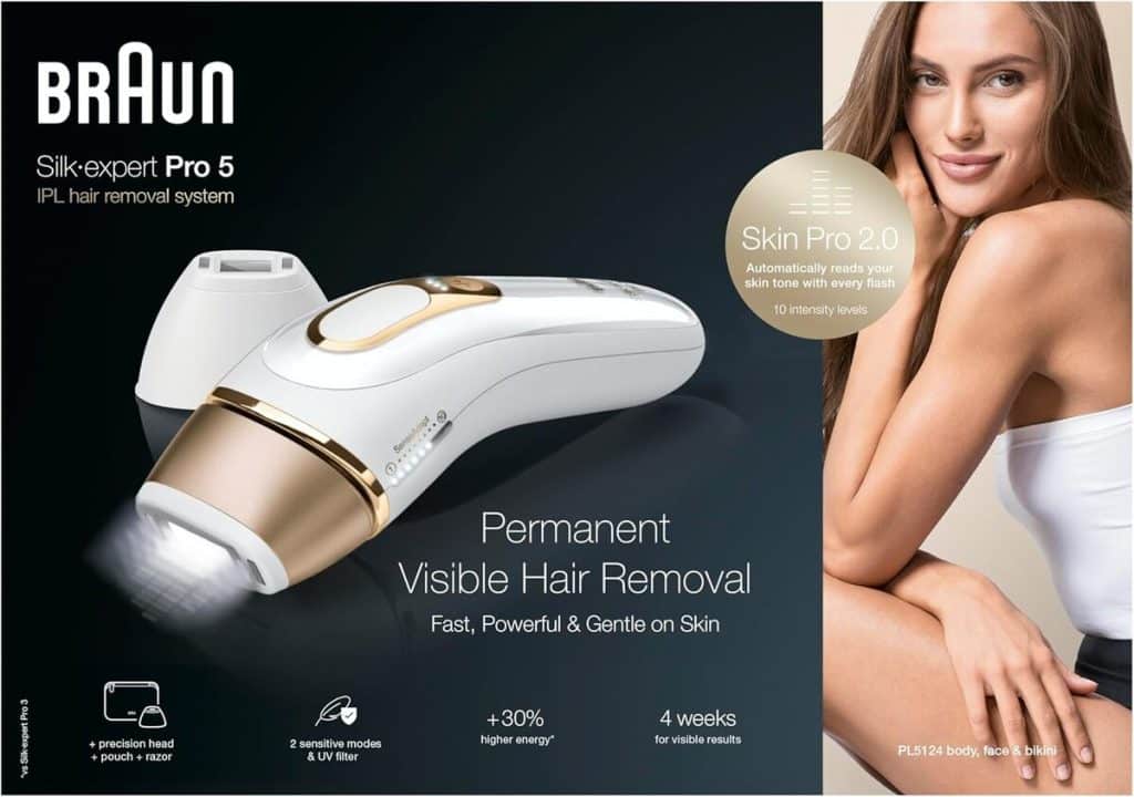 Test : braun IPL Silk Expert Pro 5, l'alternative à l'épilation au laser