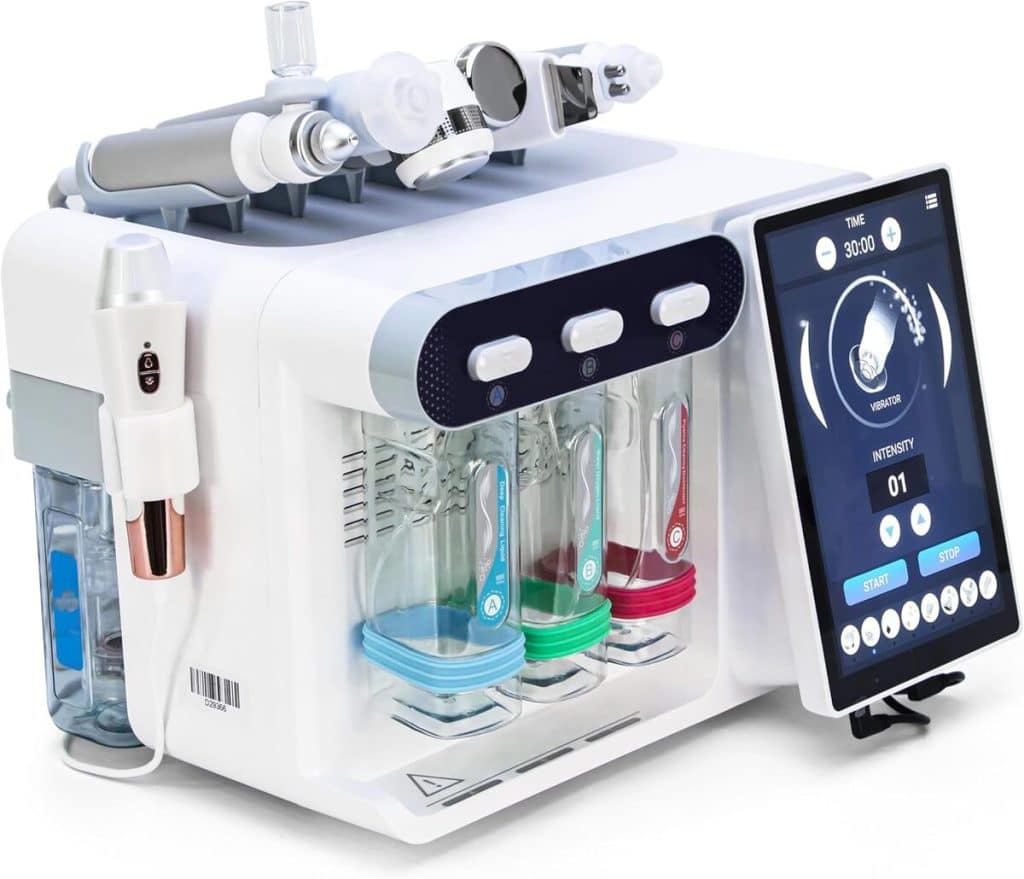 Test de l'Hydra Diamond Elitzia ETLB355 : machine à bulles hydrofaciale 8 en 1