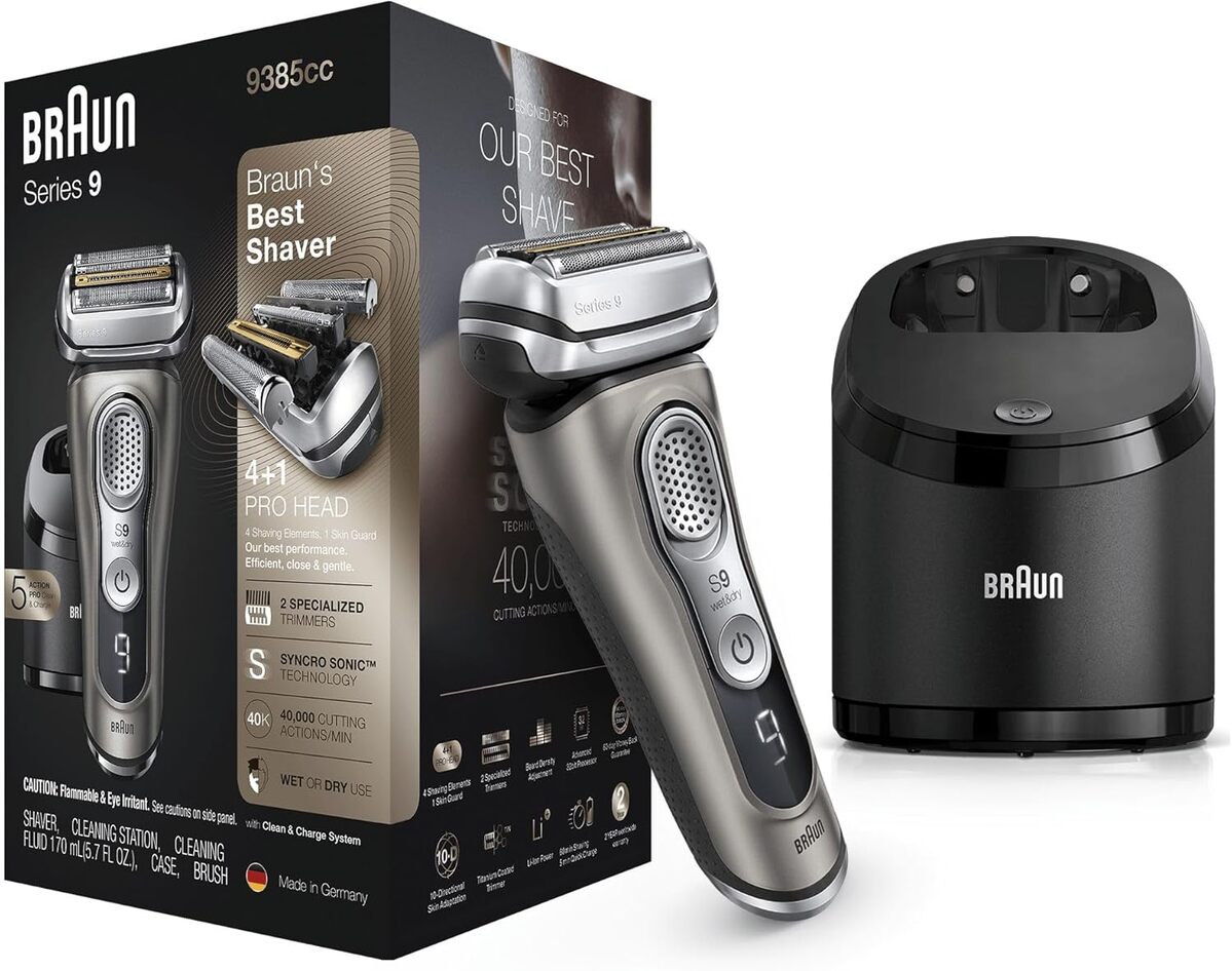 Test du Braun Series 9 9385cc : rasoir électrique haute performance