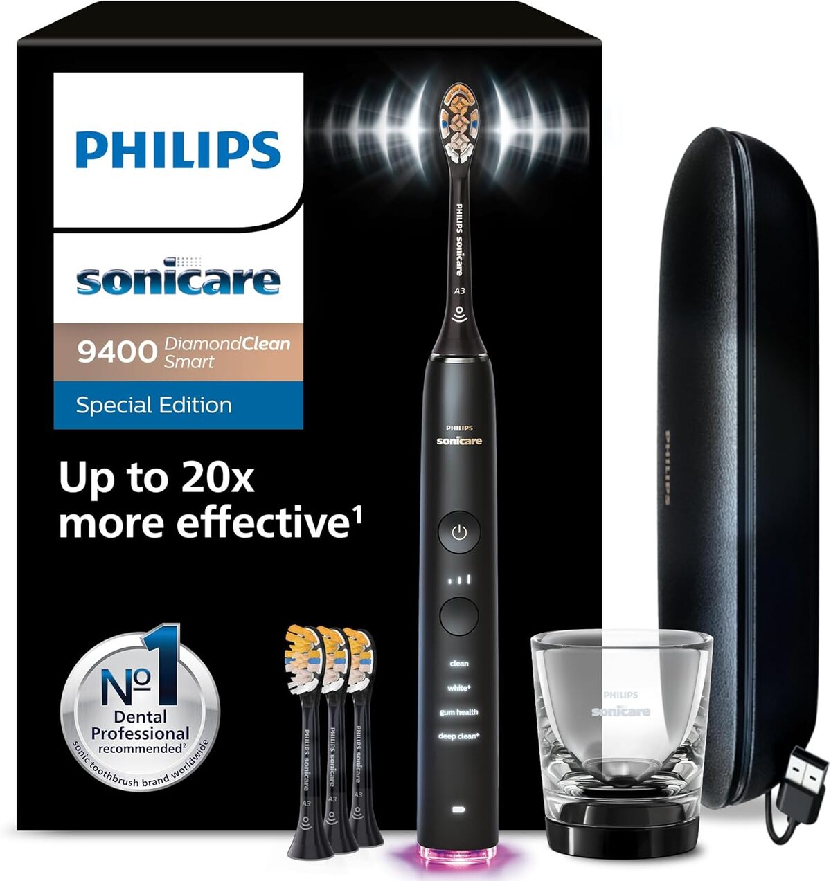 Test : philips Sonicare DiamondClean Smart 9400 - efficacité et technologie avancée