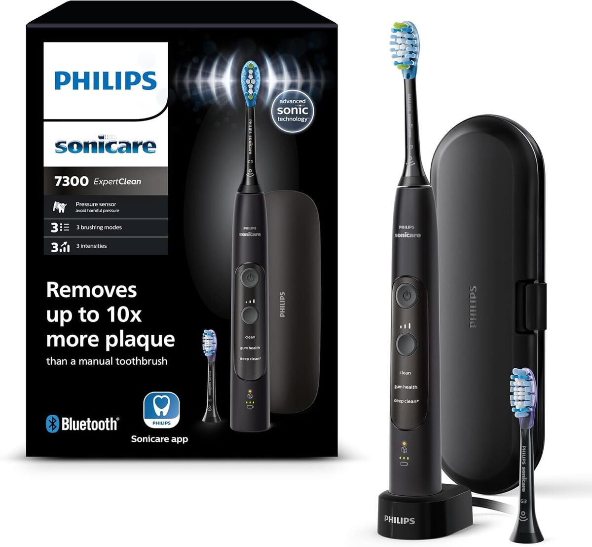 Test : philips Sonicare ExpertClean 7300, l'efficacité sonique avec application