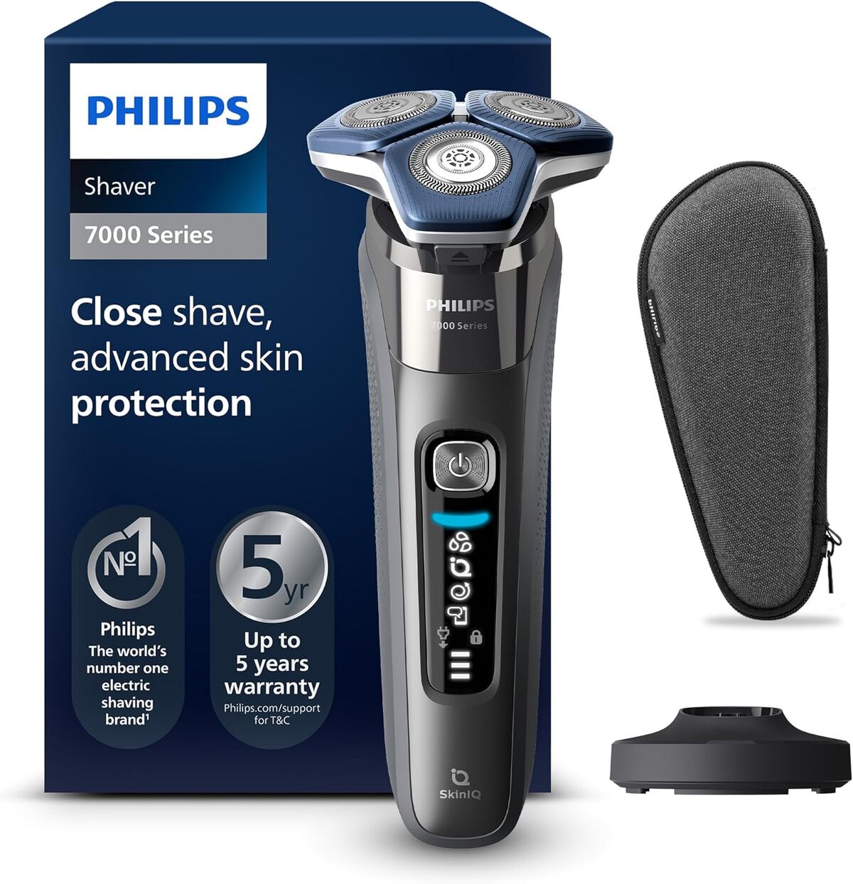 Test : rasoir électrique Philips Série 7000 modèle S7887/35