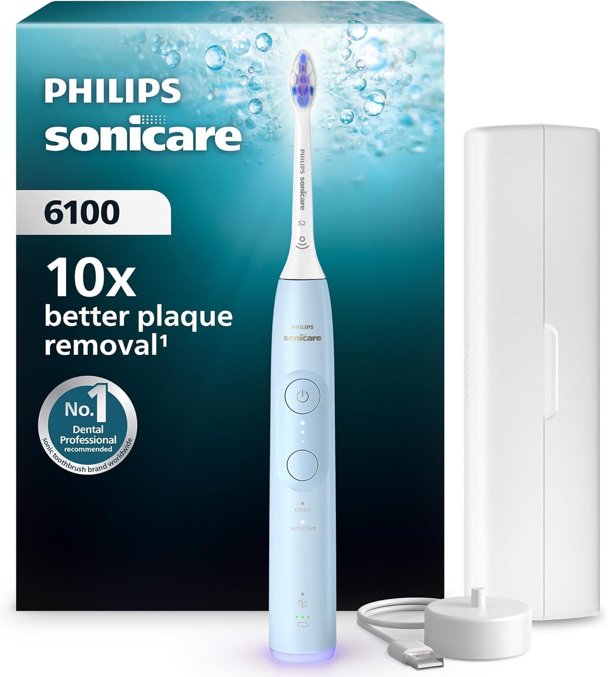 Test de la Philips Sonicare 6100 : brosse à dents électrique avancée