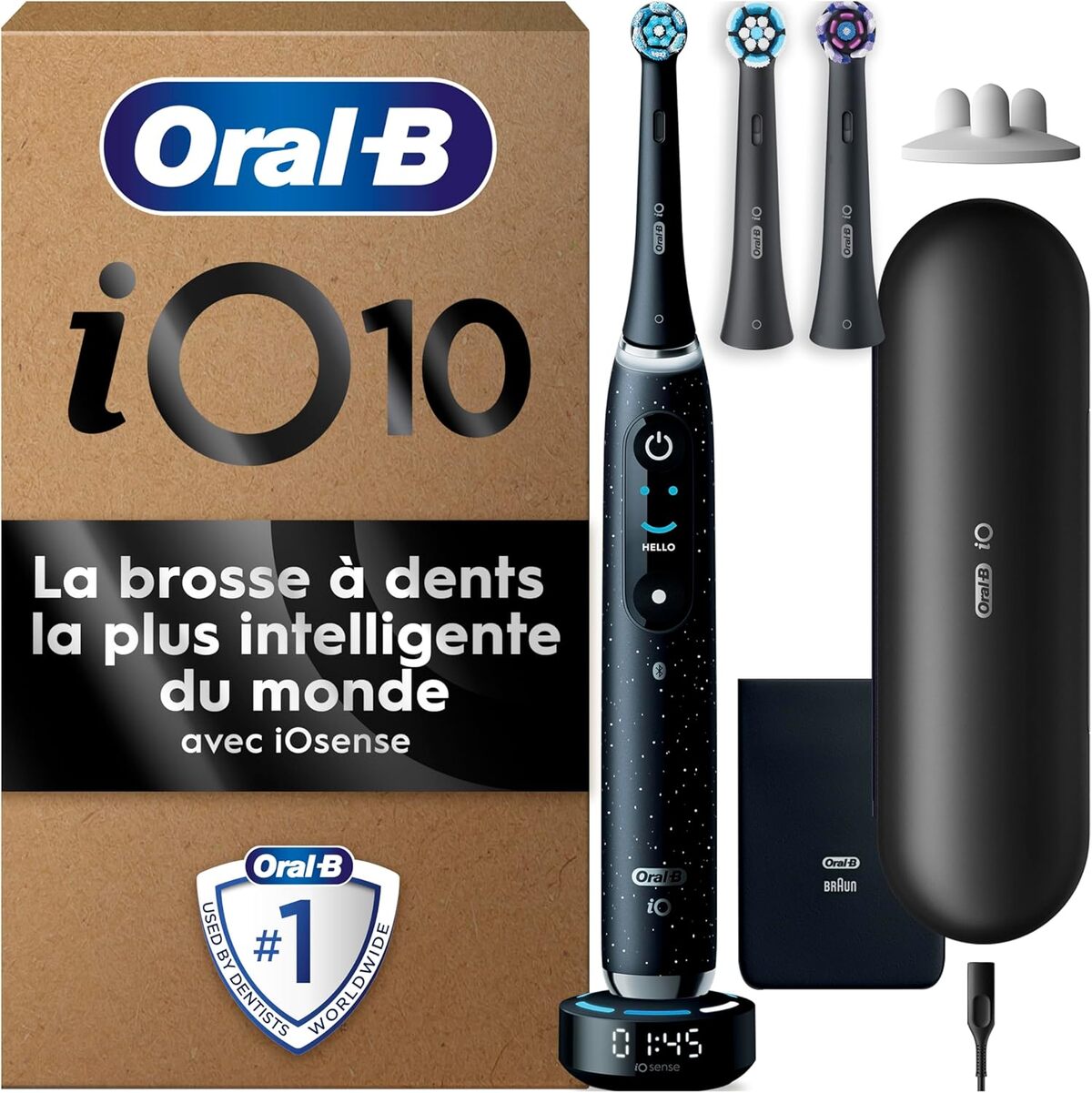 Test Oral-B iO 10 : brosse à dents électrique intelligente, 7 modes de brossage