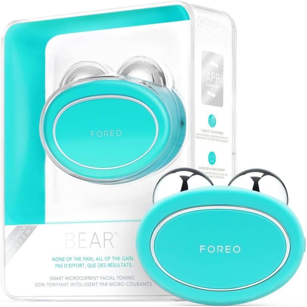 Test du Foreo Bear : appareil lifting non invasif anti-rides mint