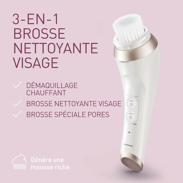Panasonic - EH-XC10-N503 | Brosse de nettoyage visage, Démaquillante