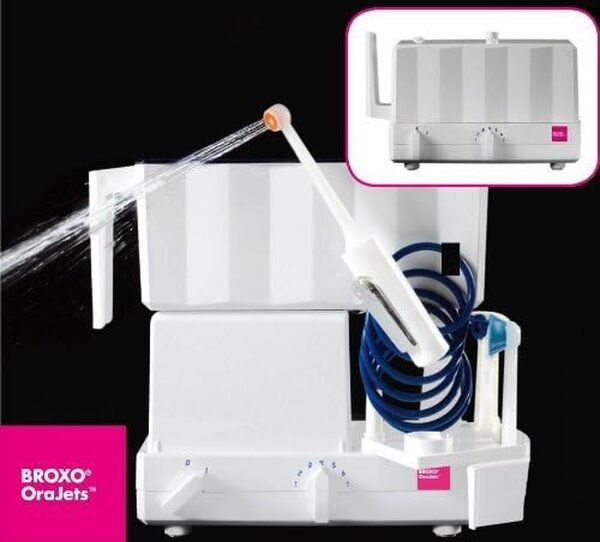 Broxo Jet - Orajets (Hydropulseur / Jet dentaire fabriqué en France) + un accompagnement personnalisé avec un expert + le protège-carte Arkebion® dédié à la protection des données RFID