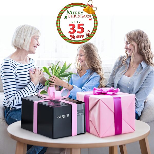 Karite Machine à cire de paraffine pour les mains et les pieds – Bain de cire de paraffine 9 000 ml – Kit hydratant et temps automatique pour garder au chaud