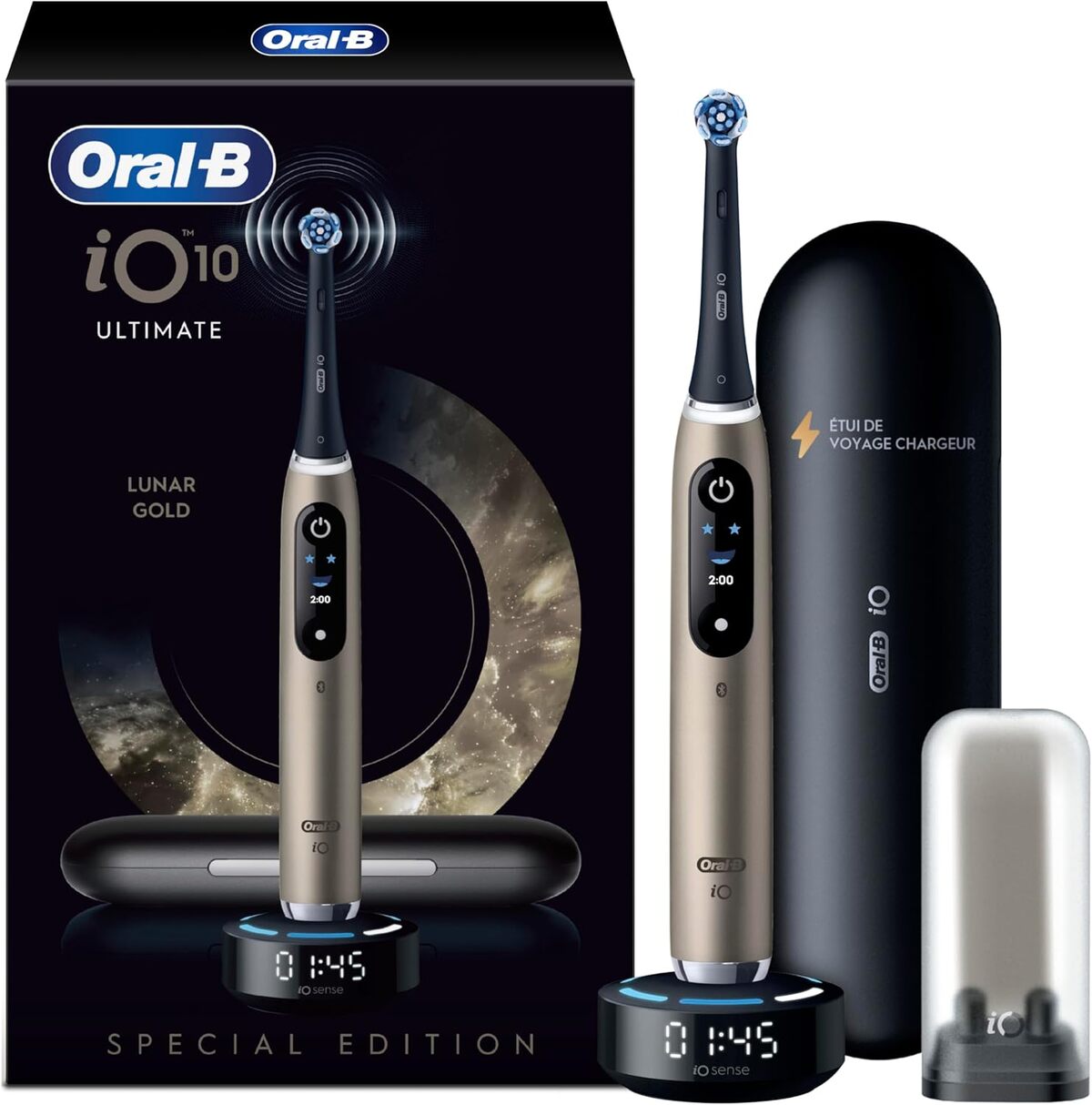 Test brosse Oral-B iO 10 Lunar Gold : efficacité et innovation