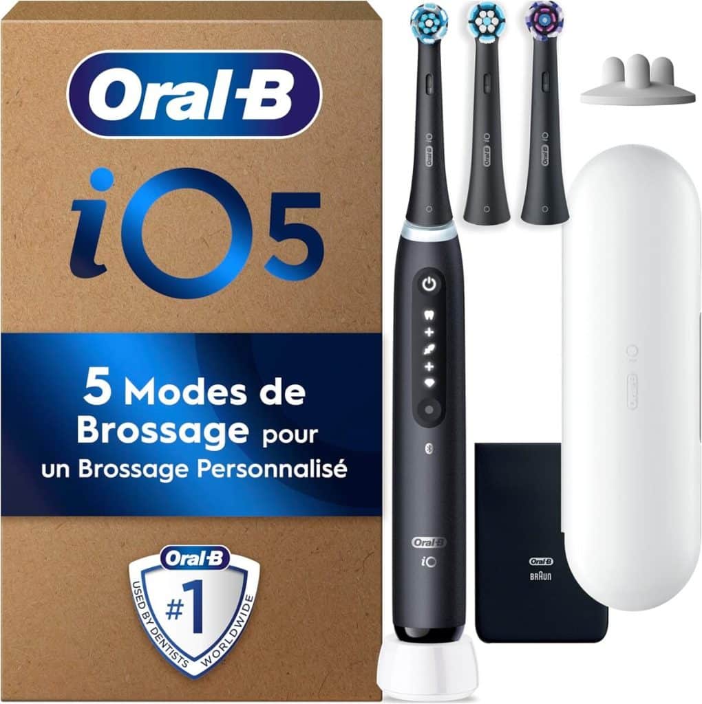 Test de la brosse à dents Oral-B iO 5 : technologie et soin des gencives