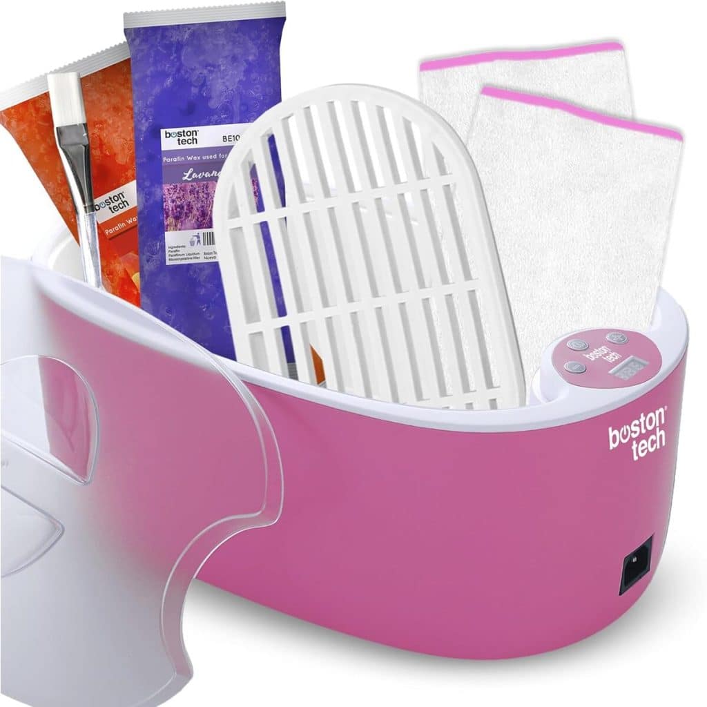 Test du bain de paraffine Boston Tech® : soulagement et hydratation