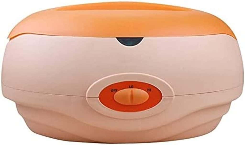 Test du bain de paraffine orange-sole, chauffage ultra-rapide