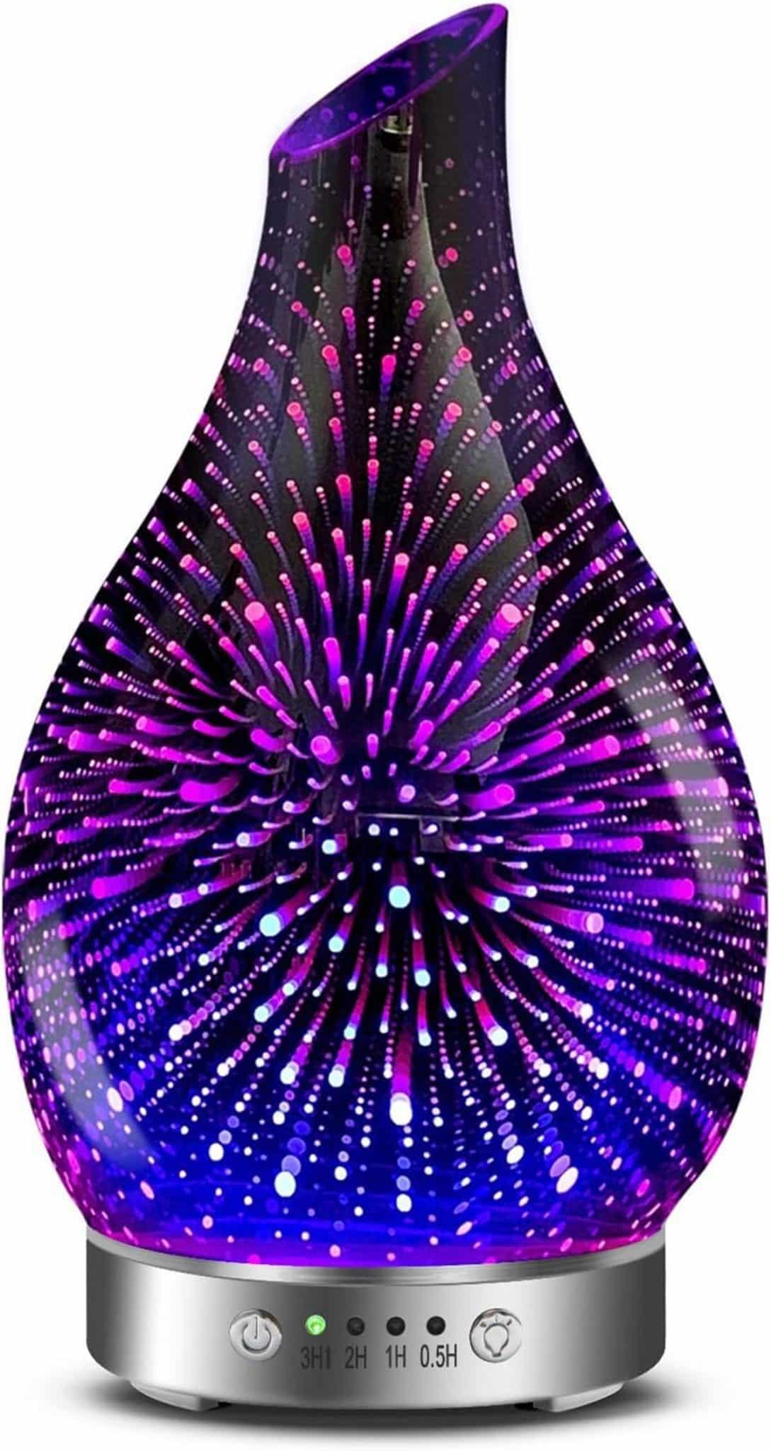 Test du diffuseur d'huiles essentielles 3D MAXWINER à ultrasons