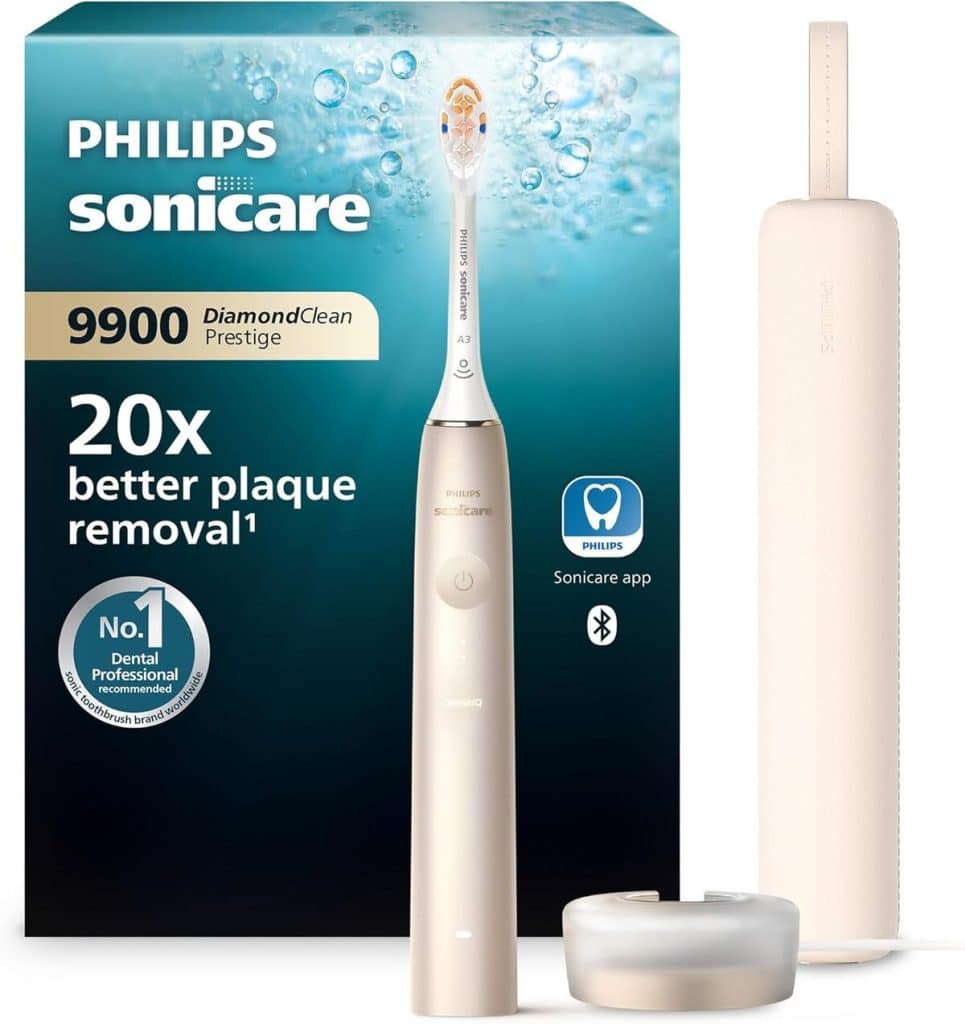 Test Philips Sonicare DiamondClean Prestige 9900 - l'élégance au service de vos dents
