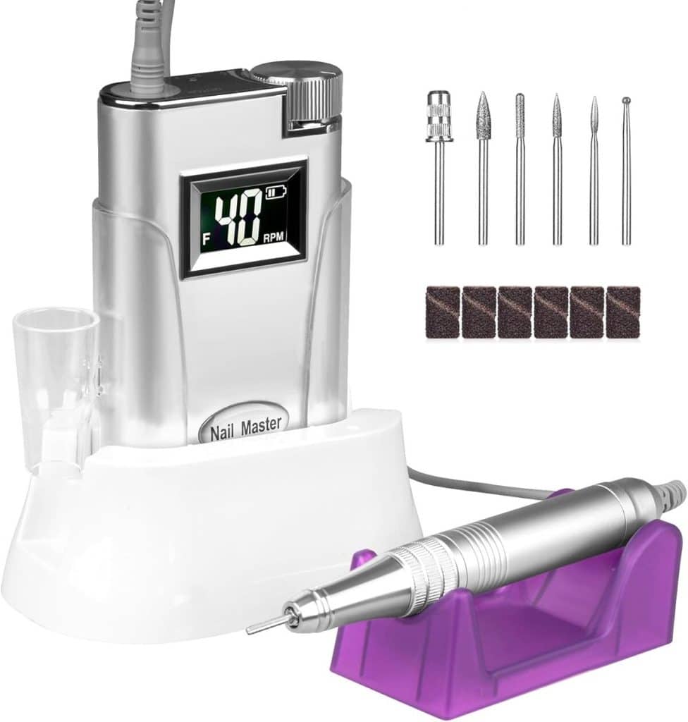 Test : ponceuse à ongles AZ GOGO 40000 tr/min portable