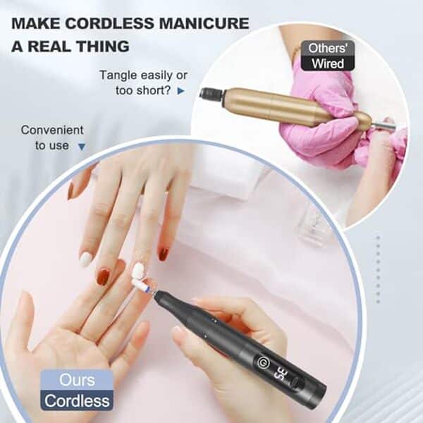 Explorez notre test en profondeur de la perceuse à ongles sans fil avec écran tactile pour un résultat professionnel à 35 000 tours par minute, alliant innovation et performance.