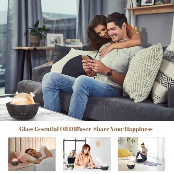 Découvrez notre analyse détaillée du diffuseur en verre 280 ml. Un humidificateur brume froide multicolore qui élégante votre intérieur et améliore l'air ambiant.