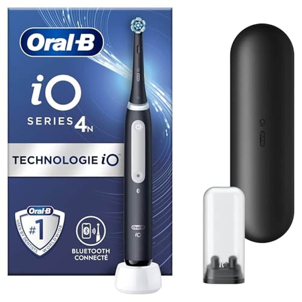 Test de la brosse électrique Oral-B iO 4 noire