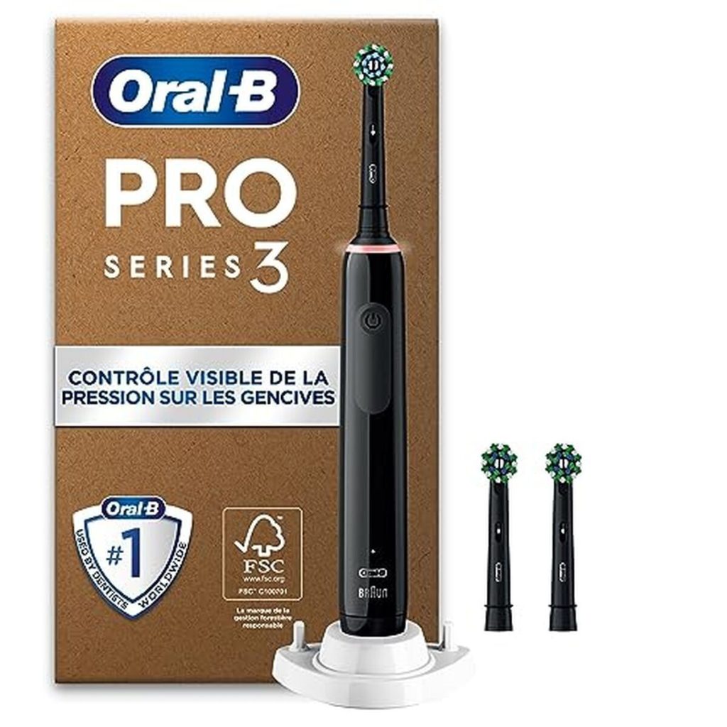 Test de la brosse électrique Oral-B Pro 3 : efficacité et protection des gencives