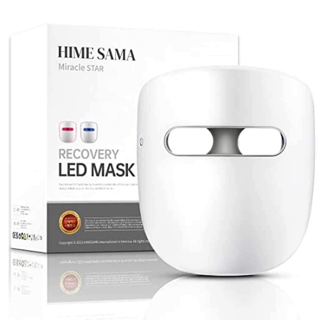 Test du masque LED visage HIME SAMA RB-015 anti-âge