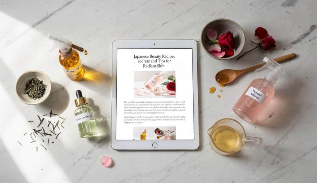 Recette beauté japonaise : secrets et astuces pour une peau éclatante