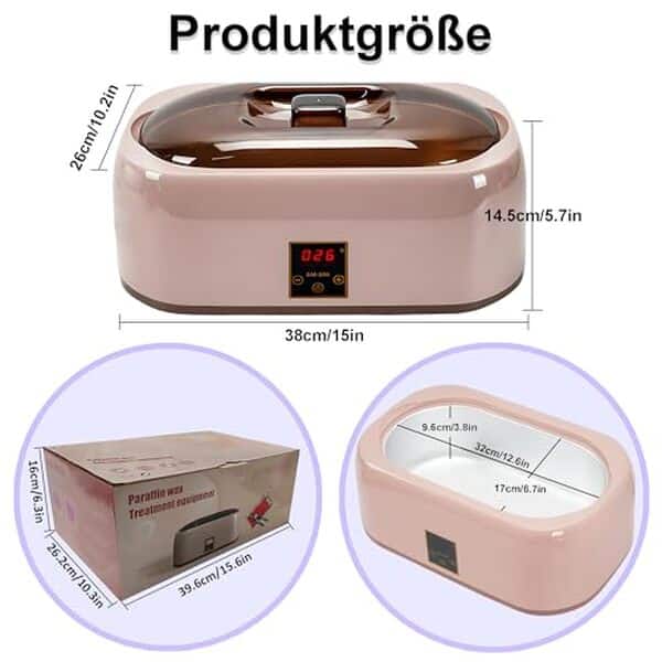 Découvrez notre test détaillé du bain de paraffine 4 litres de jojocosmo avec technologie LED : efficacité, avantages et caractéristiques expliqués pour vous guider dans votre choix