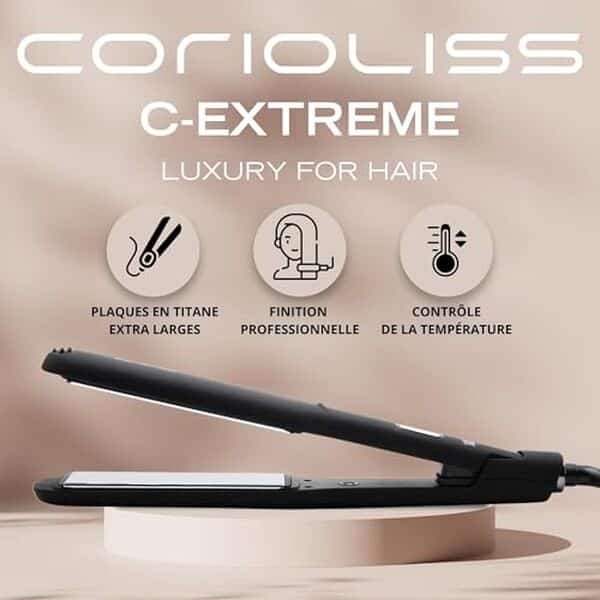 Découvrez le test complet du lisseur Corioliss C-Extreme à plaques larges en titane pour un coiffage professionnel. Efficacité, design, prix : on vous dit tout.